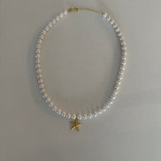Pearl Charm Necklace