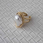 Chunky Pearl Ring