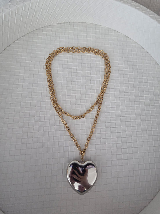 Bubble Heart Chain
