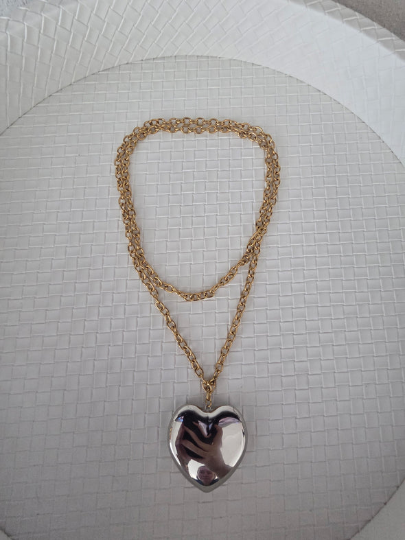 Bubble Heart Chain
