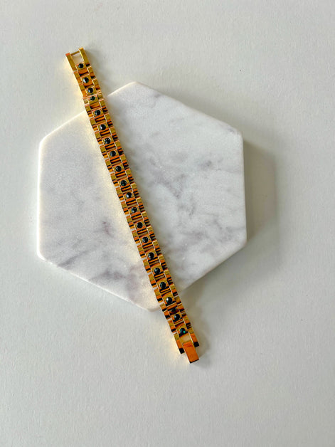 Watchband Gemstone Bracelet