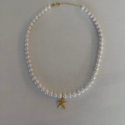 Pearl Charm Necklace Wholesale