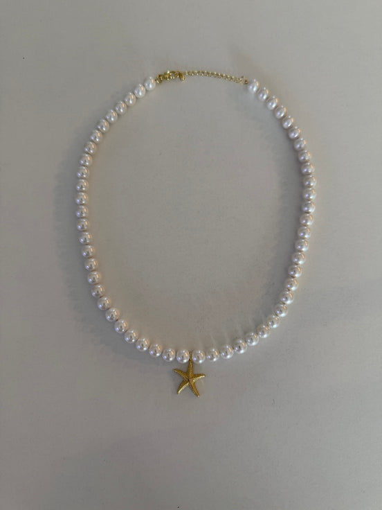 Pearl Charm Necklace Wholesale