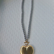 Bubble Heart Necklace