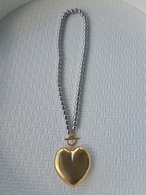 Bubble Heart Necklace Wholesale