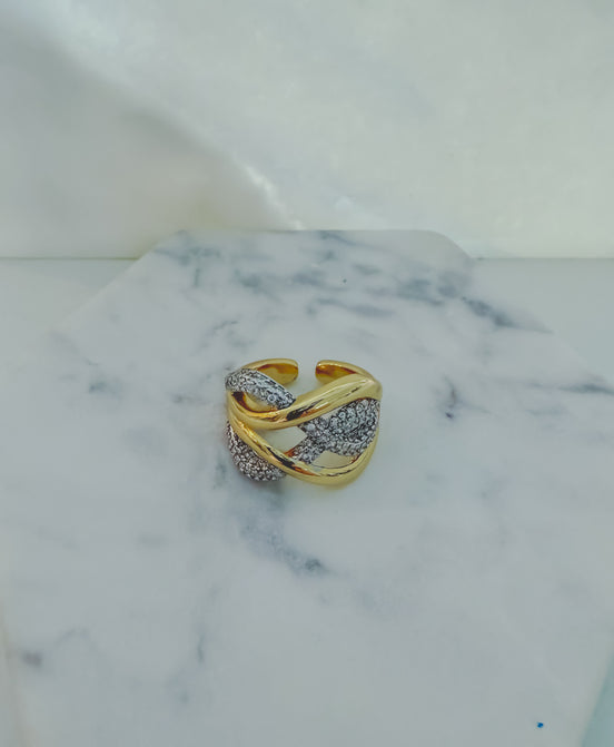 Twisted Infinity Ring