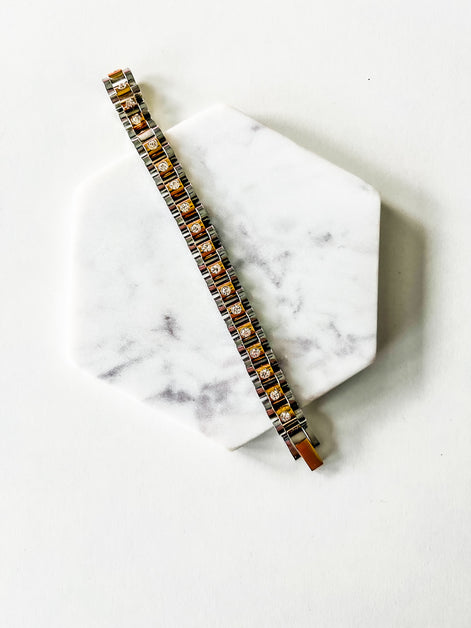 Watchband Gemstone Bracelet