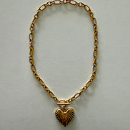 Scalloped Heart Necklace Wholesale