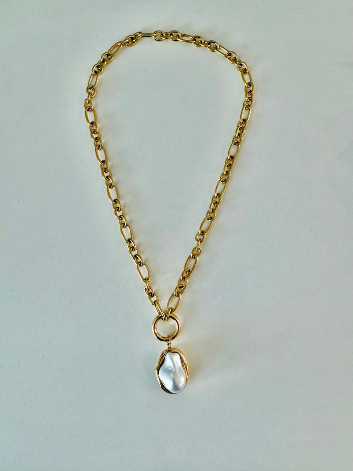 Coastal Pearl Pendant