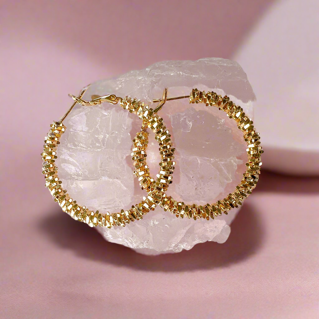 Lustra Hoop Earrings