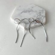 Bow Herringbone Earrings Wholesale