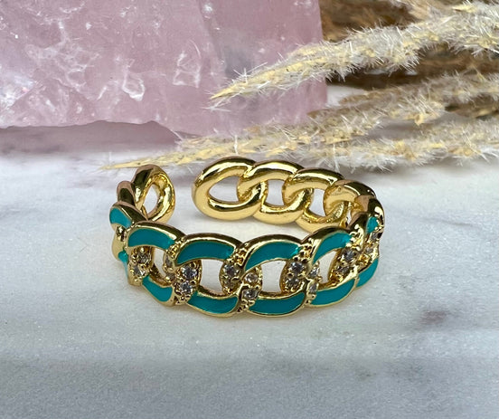 Twisted Rope Bling Rings Wholesale