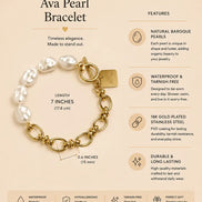 Ava Pearl Bracelet