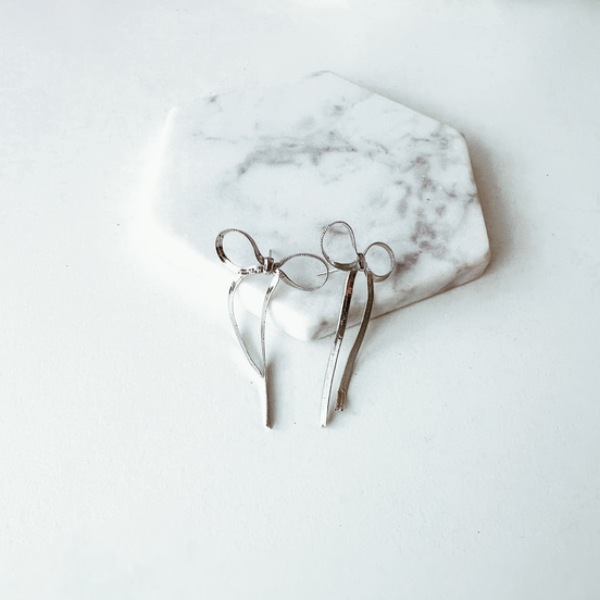 Bow Herringbone Earrings Wholesale