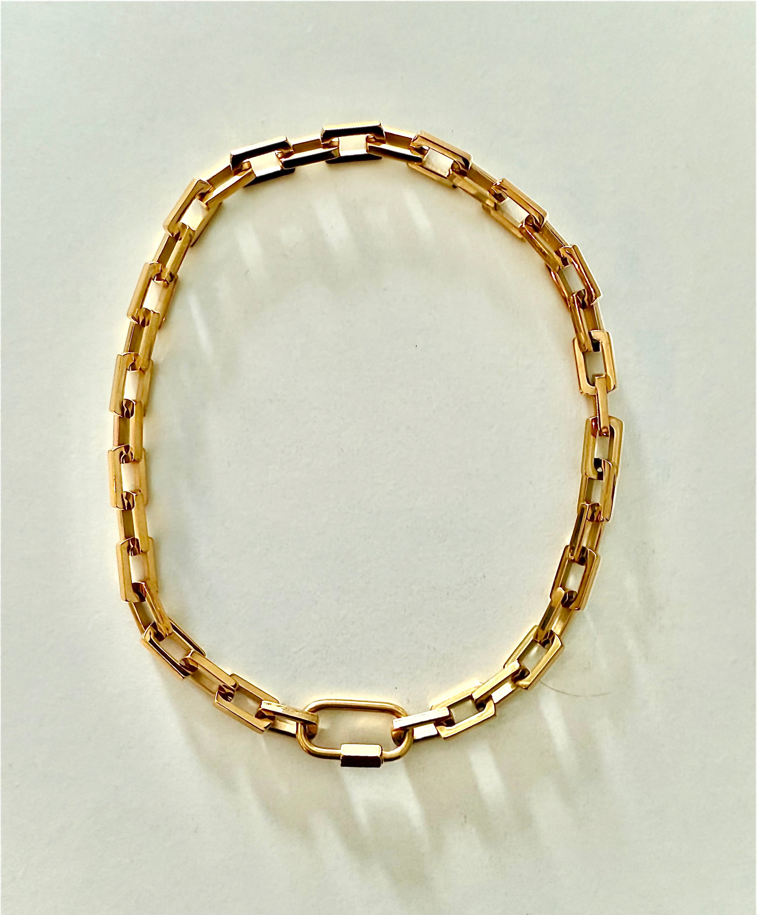 Chunky Carabiner Necklace Wholesale