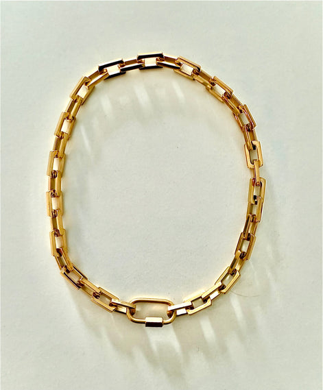 Chunky Carabiner Necklace Wholesale