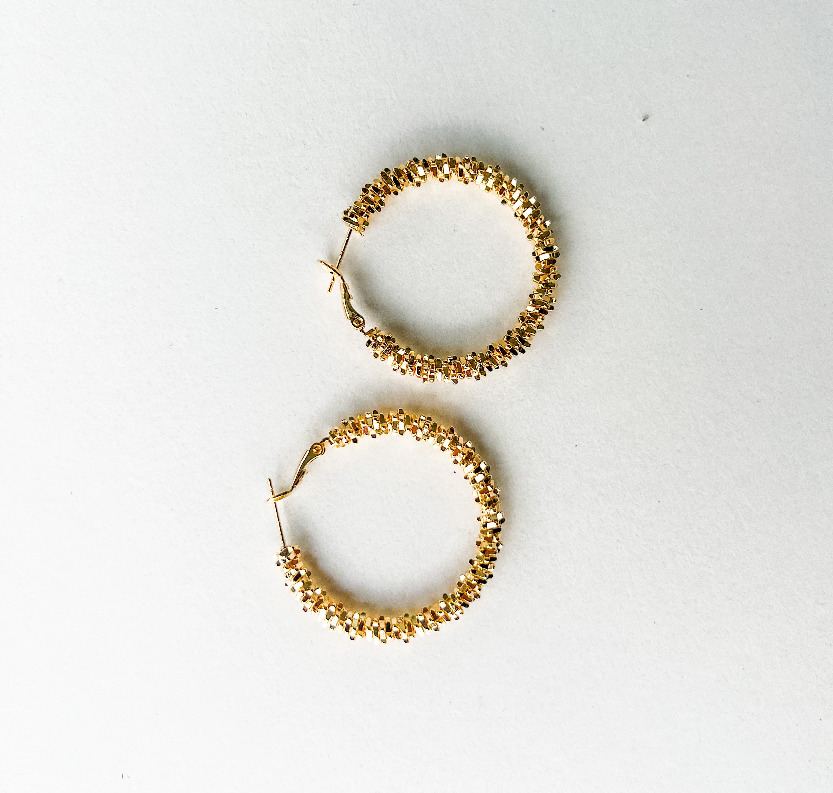 Lustra Hoop Earrings