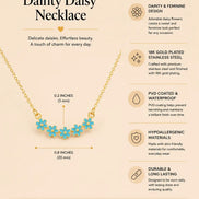Dainty Daisy Necklace