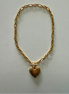 Scalloped Heart Necklace