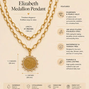 Elizabeth Medallion Pendant