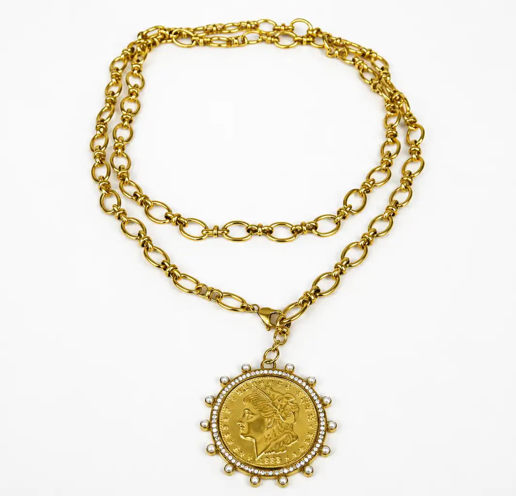 Elizabeth Medallion Pendant