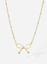 Dainty Bow Necklace