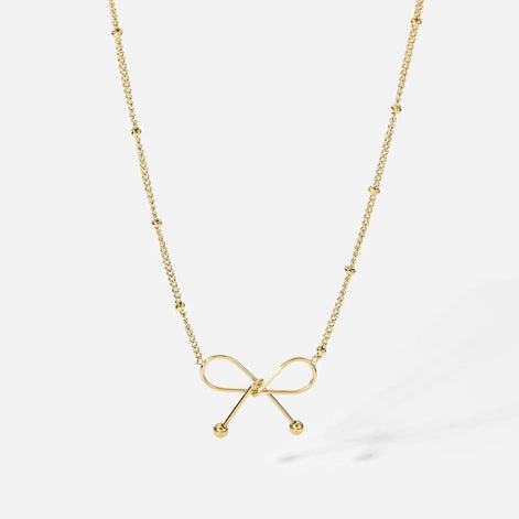 Dainty Bow Necklace Wholesale