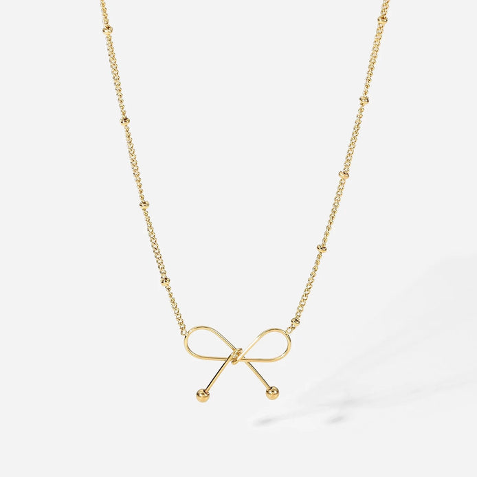 Dainty Bow Necklace Wholesale