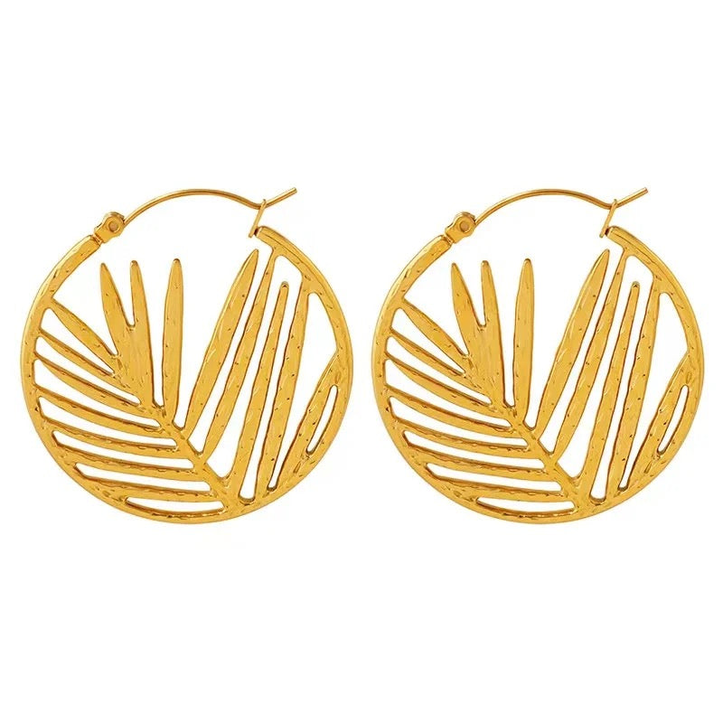 Summer Leaf Earring