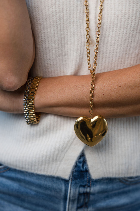 Bubble Heart Chain