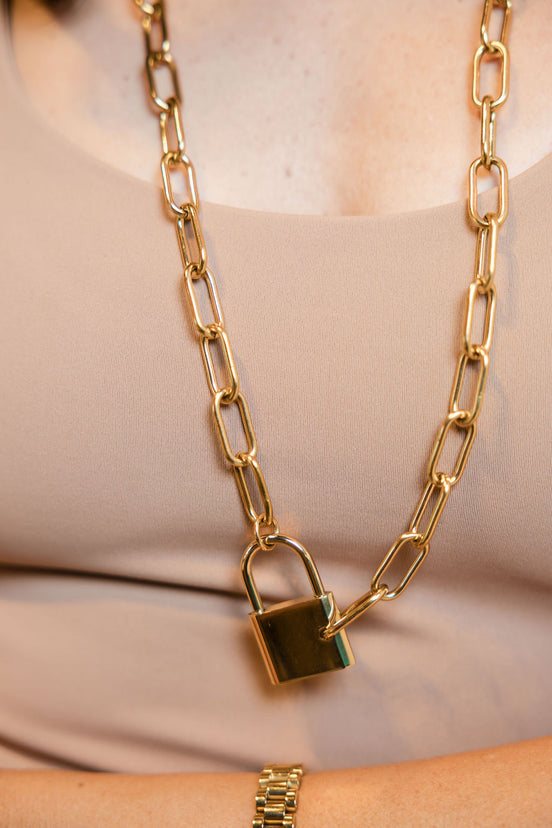 Padlock Necklace