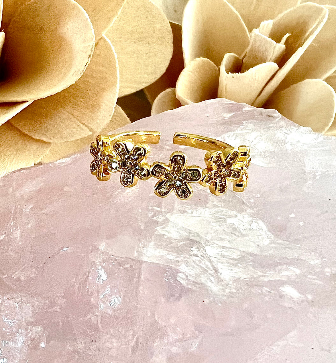 Daisy Sparkle Ring Wholesale