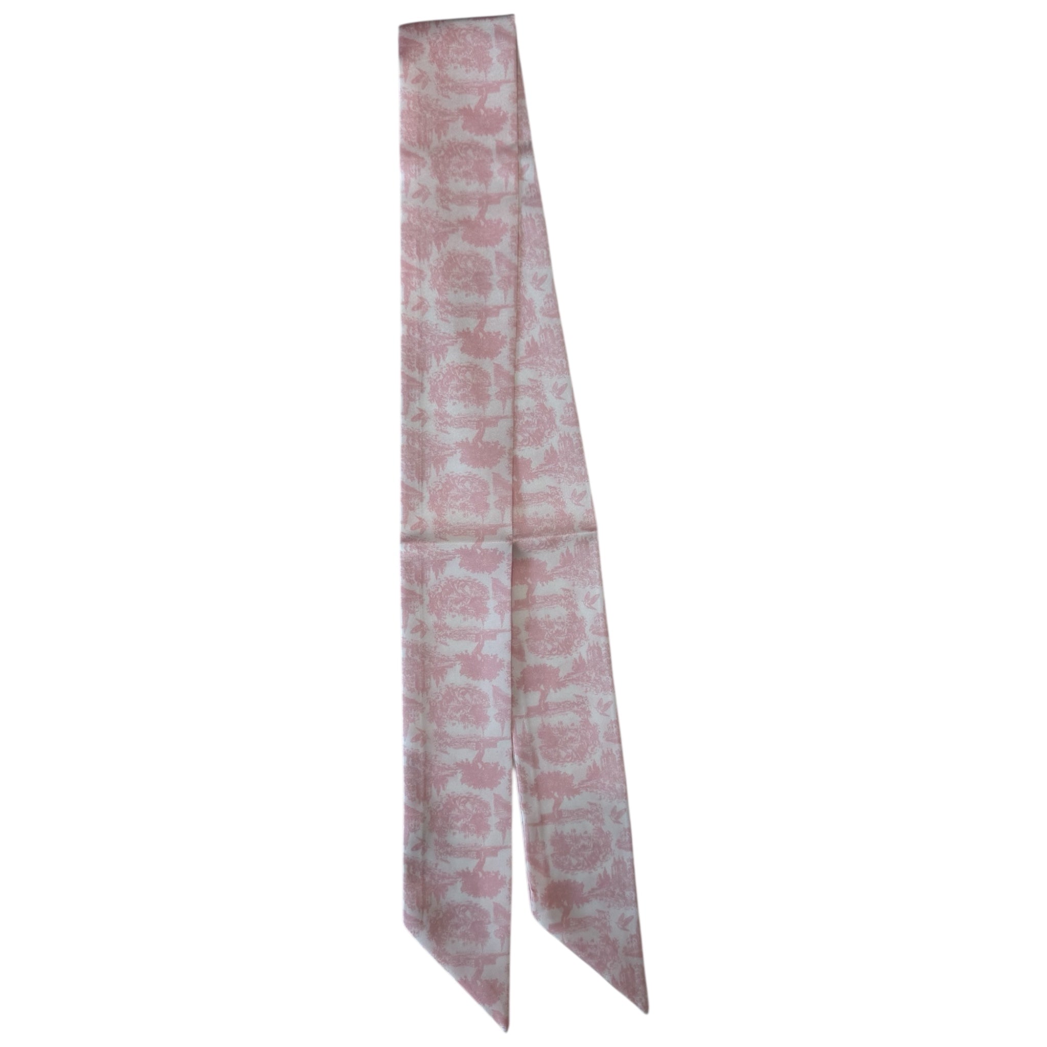 Pink Toile Scarf