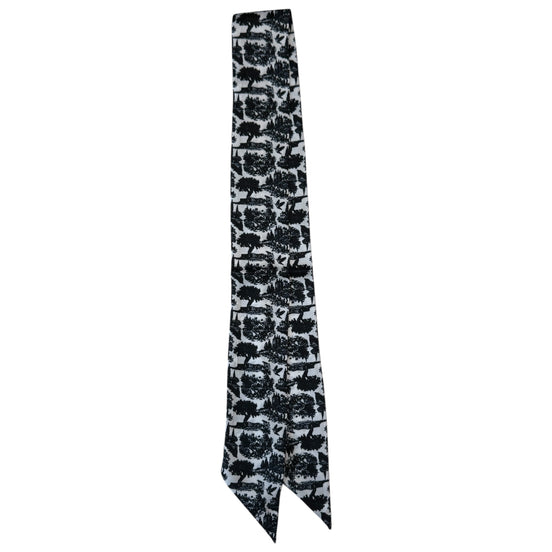 Black Toile Scarf