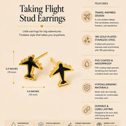 Taking Flight Stud Earrings