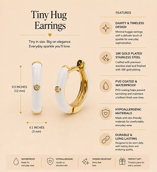 Tiny Hug Earrings
