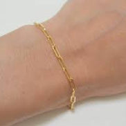 Paperclip Chain Bracelet