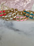 Twisted Rope Bling Rings