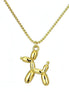 Jewelry Pet Dog Designs 18k Gold Plated Stainless Steel 2022 New Animal Charm Puppy Pendant Necklaces Balloon Dog Necklace